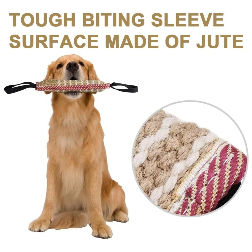 Jute Tug & Bite Toy