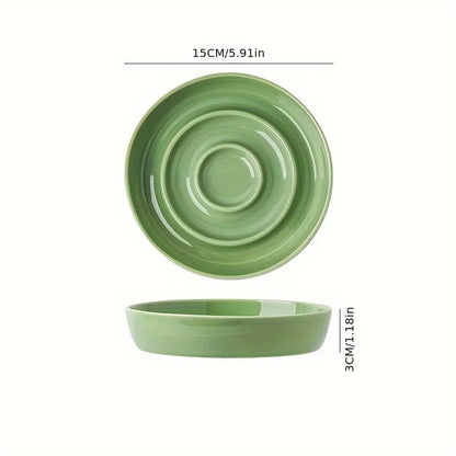 Ceramic Slow-Feed Bowl