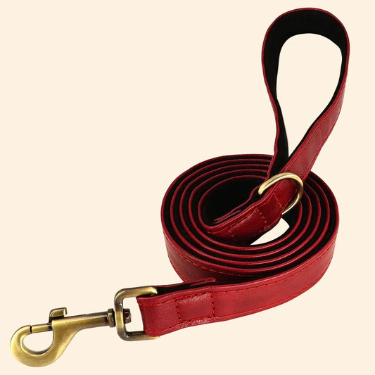 Premium Leather Dog Leash