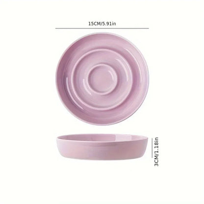 Ceramic Slow-Feed Bowl