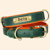 Personalized Leather Dog Collar