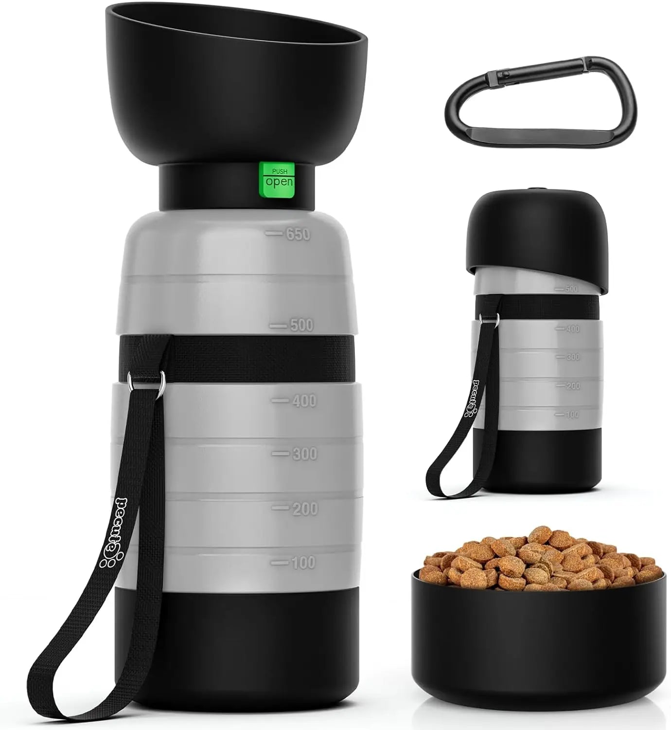 On-the-Go Water & Snack Bottle