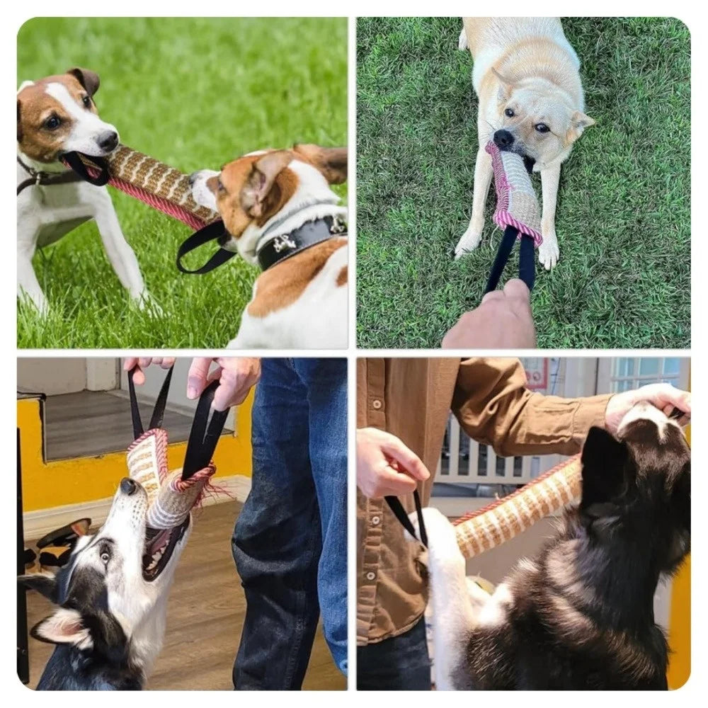Jute Tug & Bite Toy