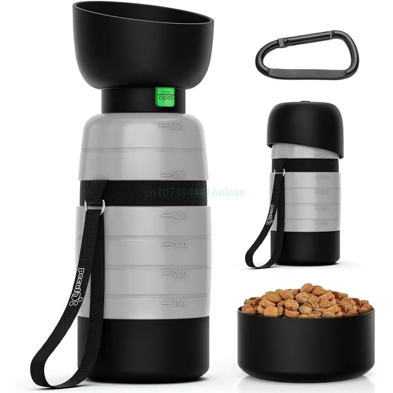On-the-Go Water & Snack Bottle