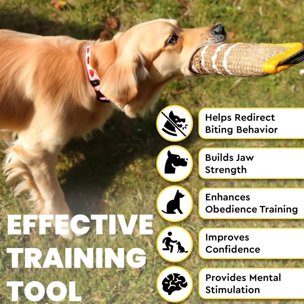 Jute Tug & Bite Toy