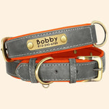 Personalized Leather Dog Collar