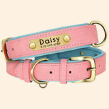 Personalized Leather Dog Collar