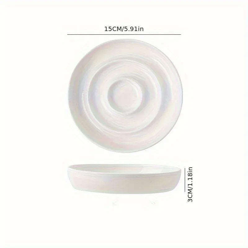 Ceramic Slow-Feed Bowl