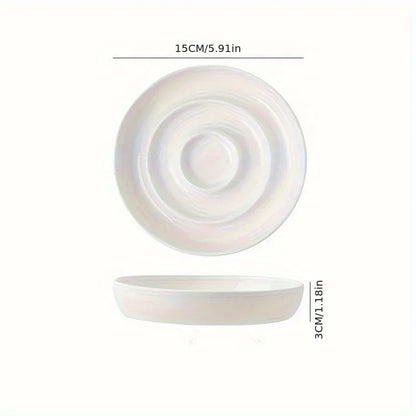 Ceramic Slow-Feed Bowl