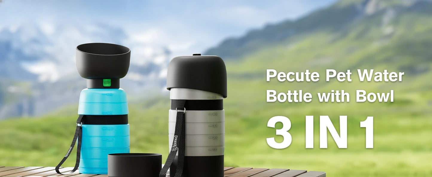 On-the-Go Water & Snack Bottle